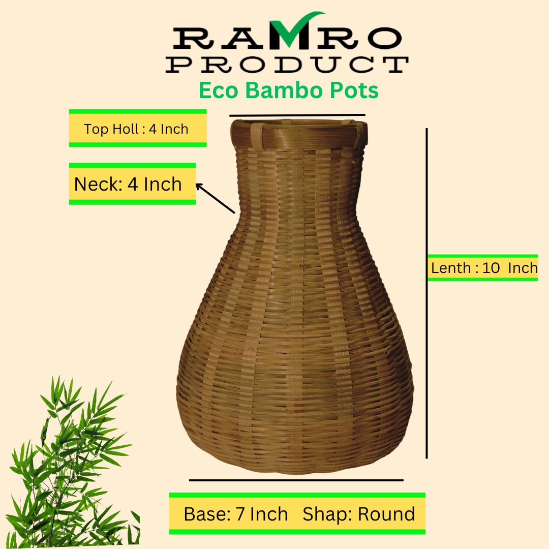 Eco Bamboo Port for home decor / lightning and multy purpose use.